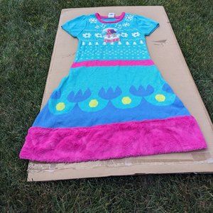 Girls dress size large trolls theme